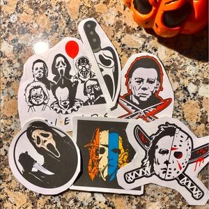 Halloween Horror Sticker Pack (6)